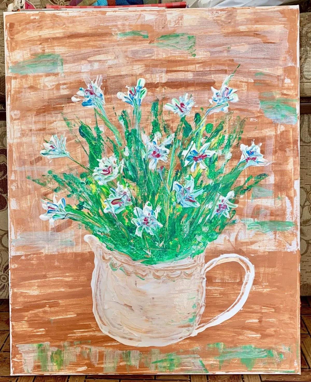 Flower vas, œuvre de Dumindu Madhushan