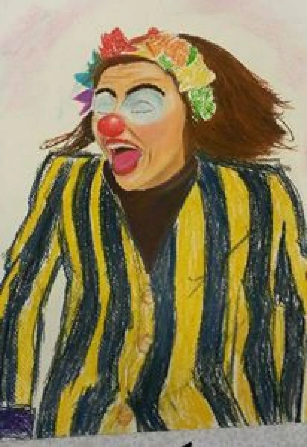 Clownette, œuvre de Fred Touraine