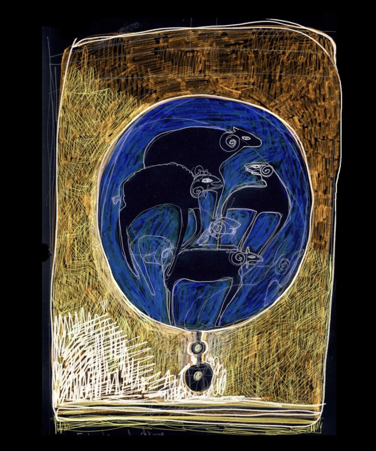 Mouton Noir Mouton Blanc, artwork by Marie Denise Douyon