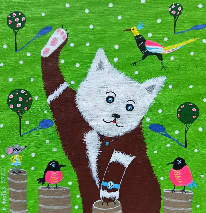 High Five, œuvre de Katrina Avotina