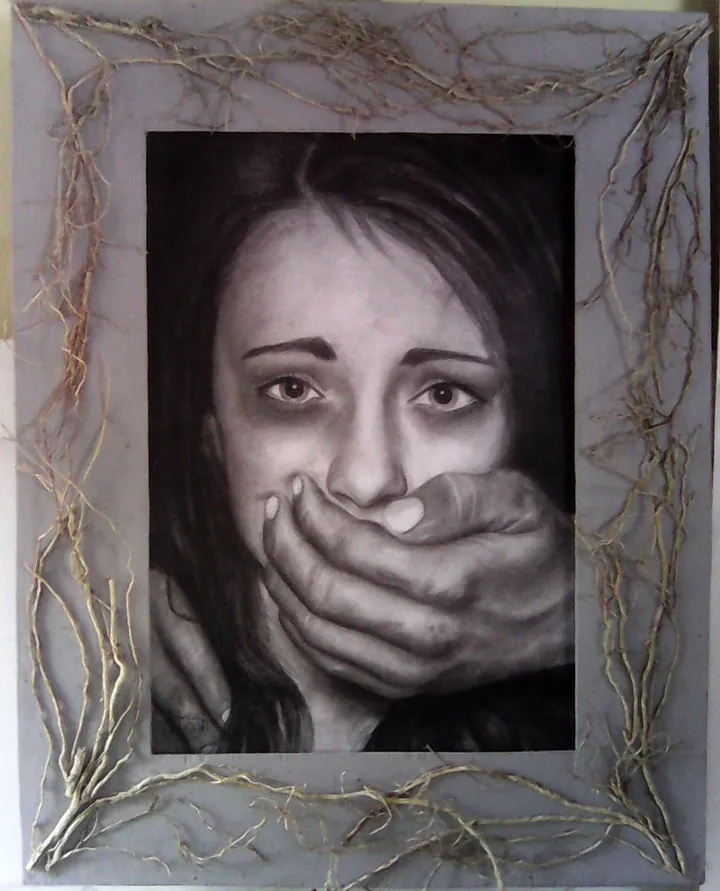 Save me, artwork by Huslein Slash