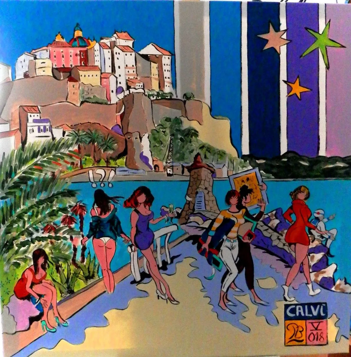 Calvi, œuvre de Patrick Bergès