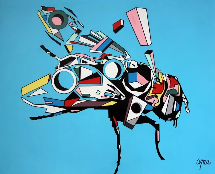 Mosca, œuvre de Christian Addezi