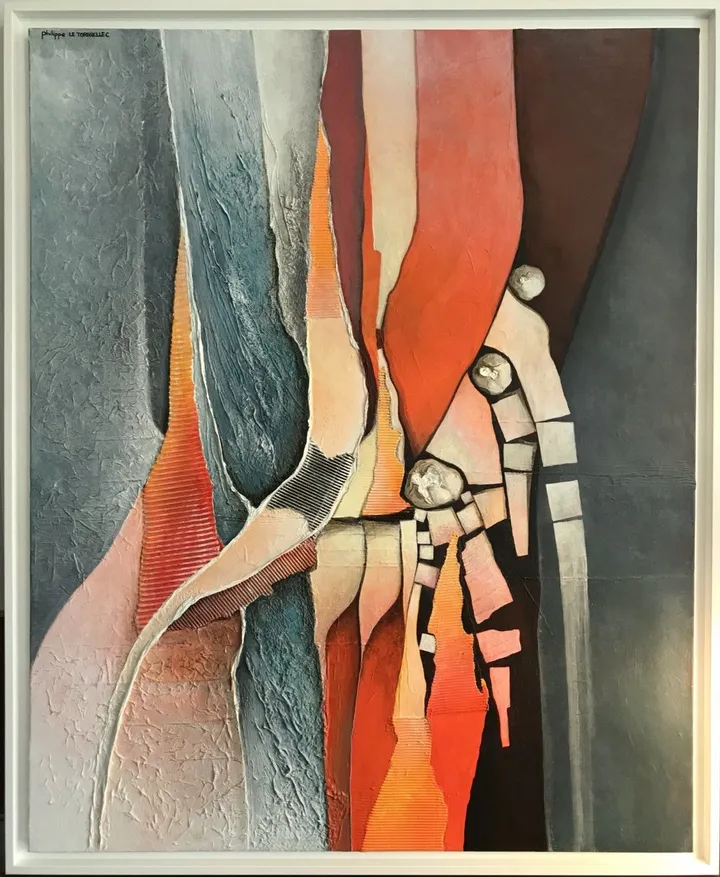 Courant d’Huchet, œuvre de Philippe LE TORRIELLEC
