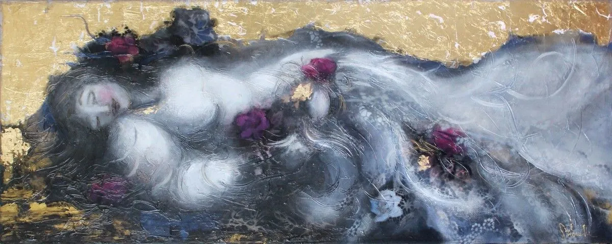 Belle au bois dormant, artwork by Gabrielle Dumont