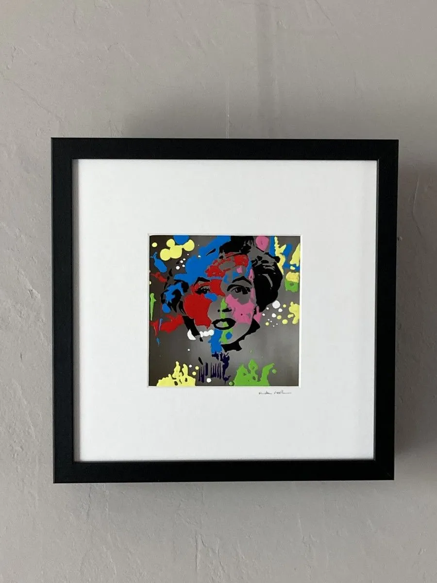 Marilyn 3, artwork by Rita Vandenherrewegen