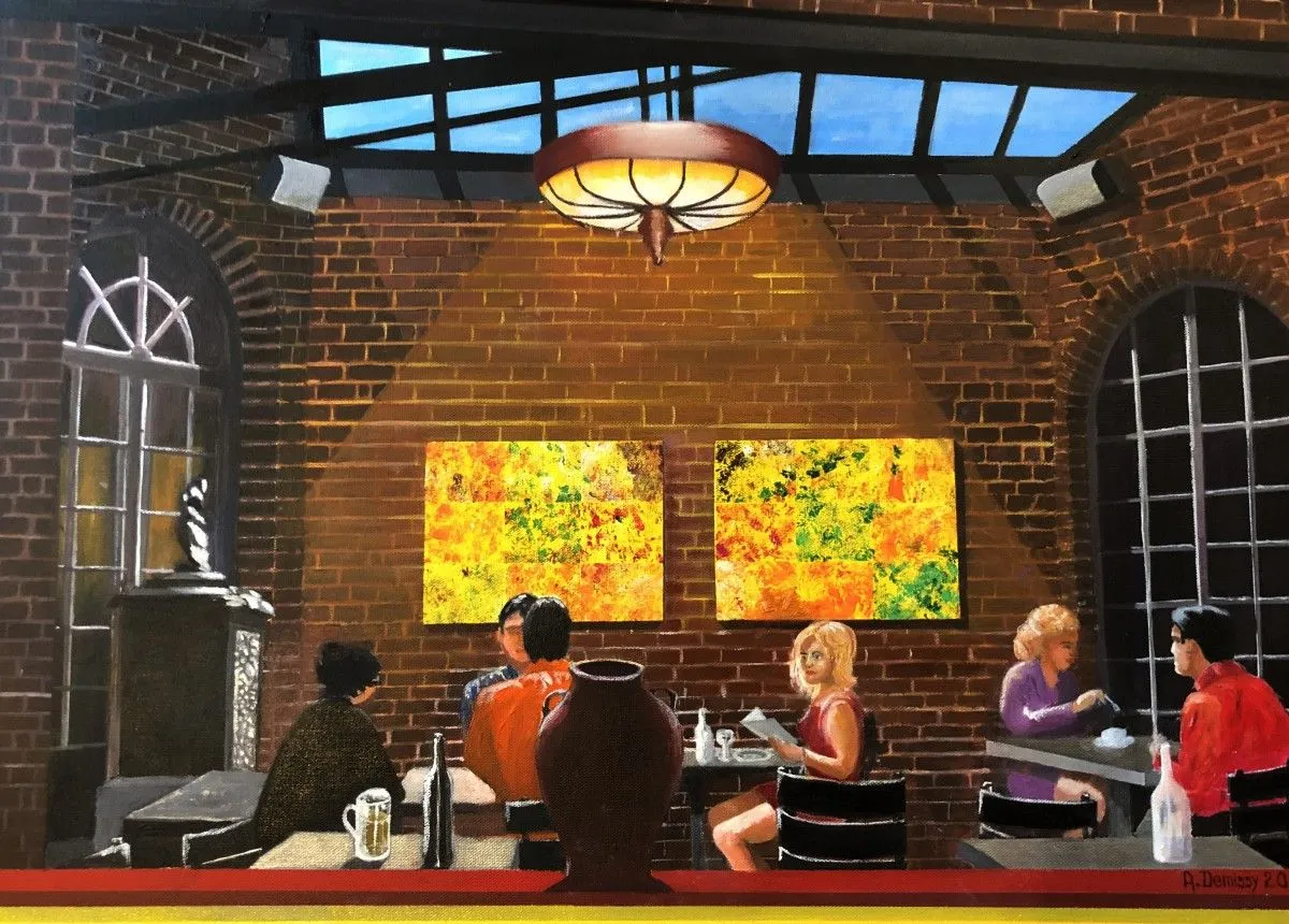 BREAKFAST IN AMERICA, œuvre de Alain DEMISSY