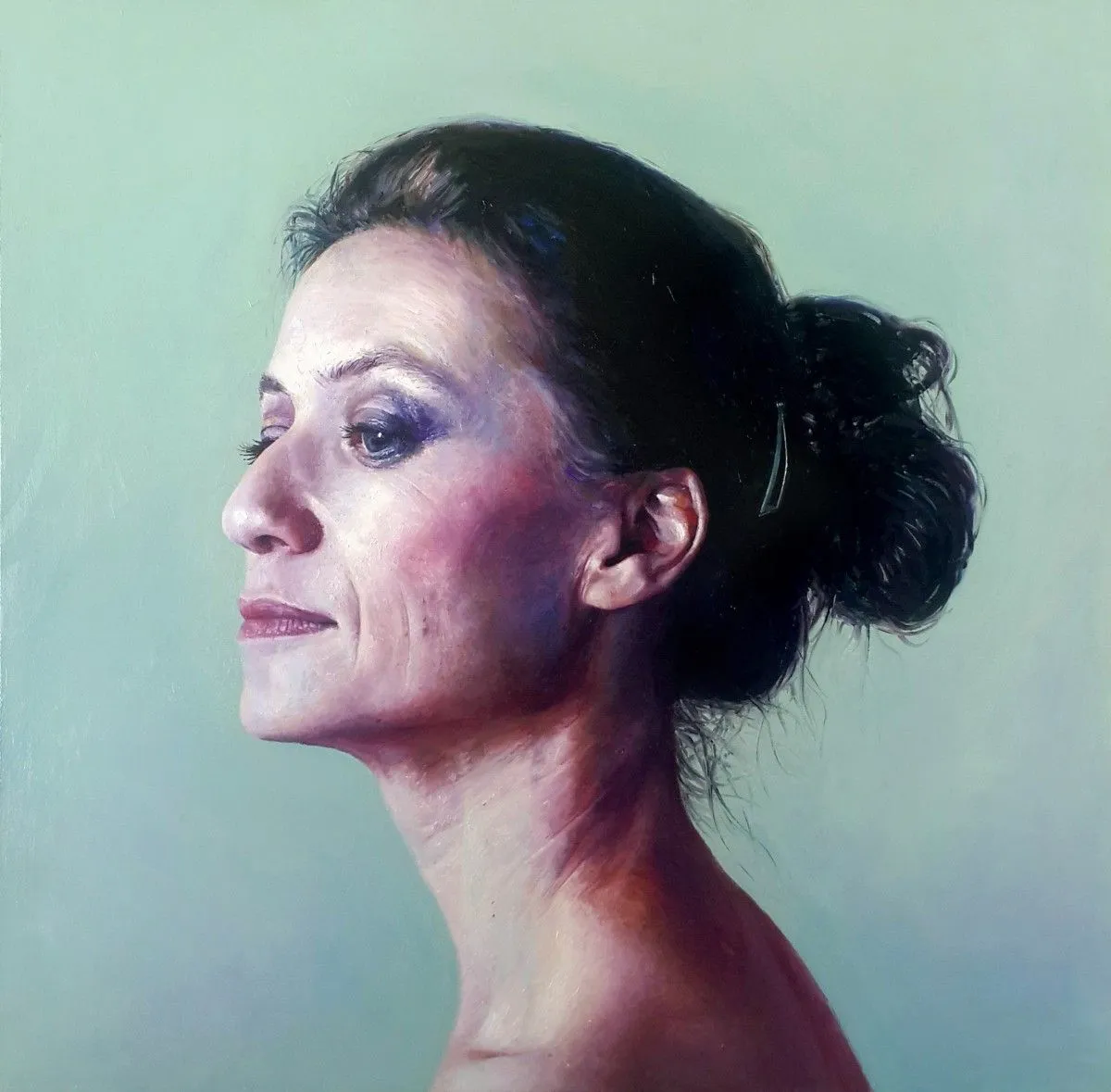 Long-necked woman, œuvre de Marcos Rey