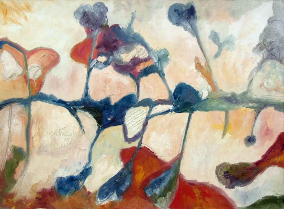 Ventricules de feuille, œuvre de Alain HALTER