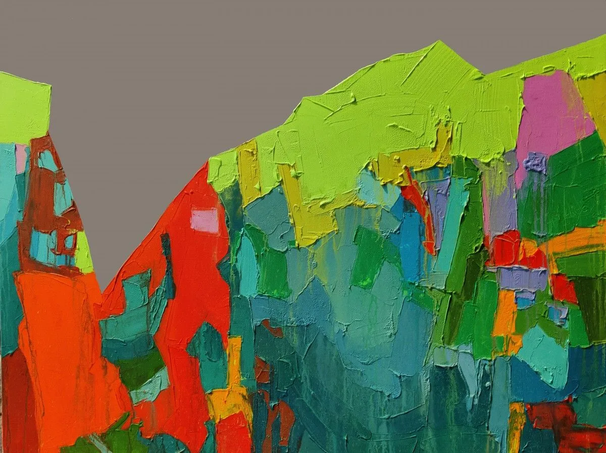 Green Peak, œuvre de Abhishek Kumar