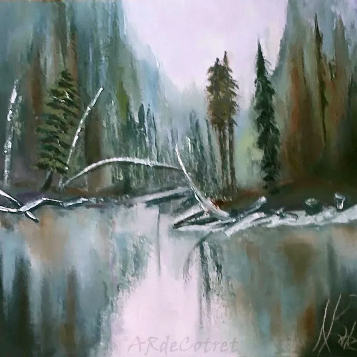 Zen, œuvre de Anne René de Cotret