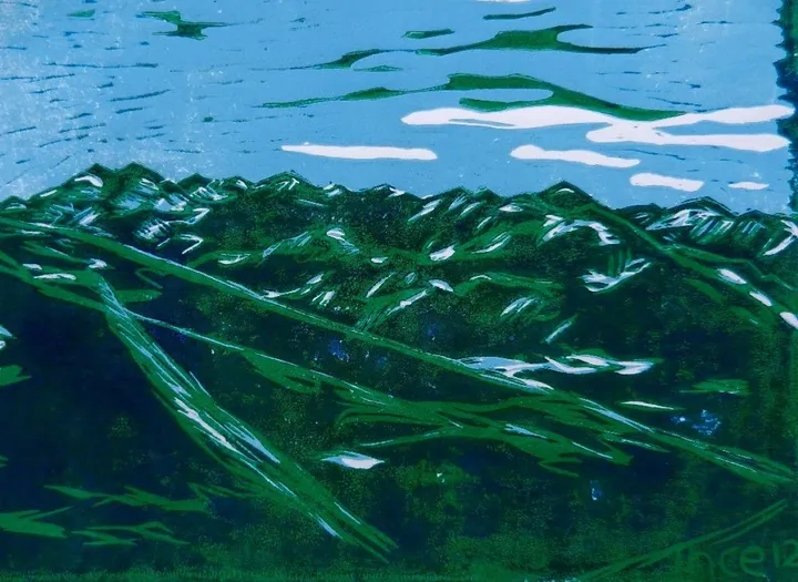 Val d`Herens, artwork by Ersin Lübbe-ince
