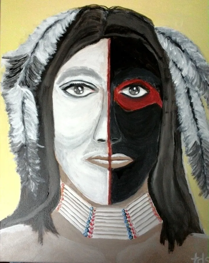 "Warrior", œuvre de Taryn Simpson