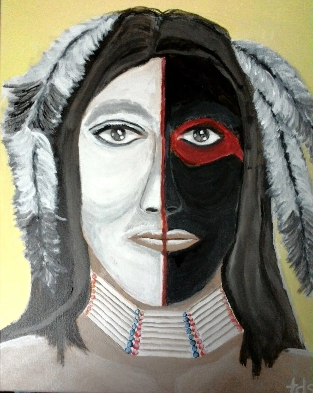 "Warrior", œuvre de Taryn Simpson