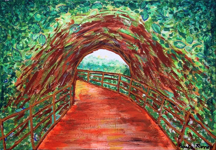 Feuillage, œuvre de Paula Valeria