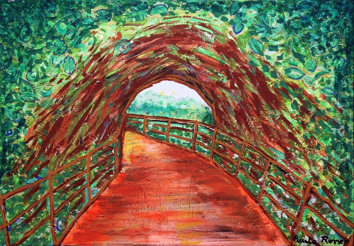 Feuillage, œuvre de Paula Valeria