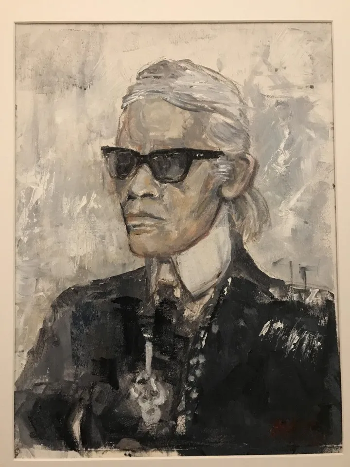King of fashion, artwork by Andy Fung