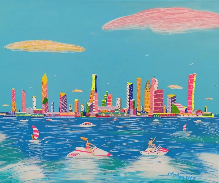 Splashing The Fun, œuvre de Katrina Avotina