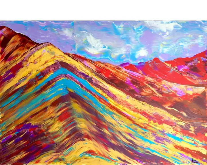 Mount arid, artwork by Mane Manero