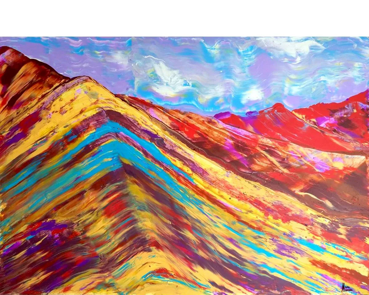 Mount arid, artwork by Mane Manero