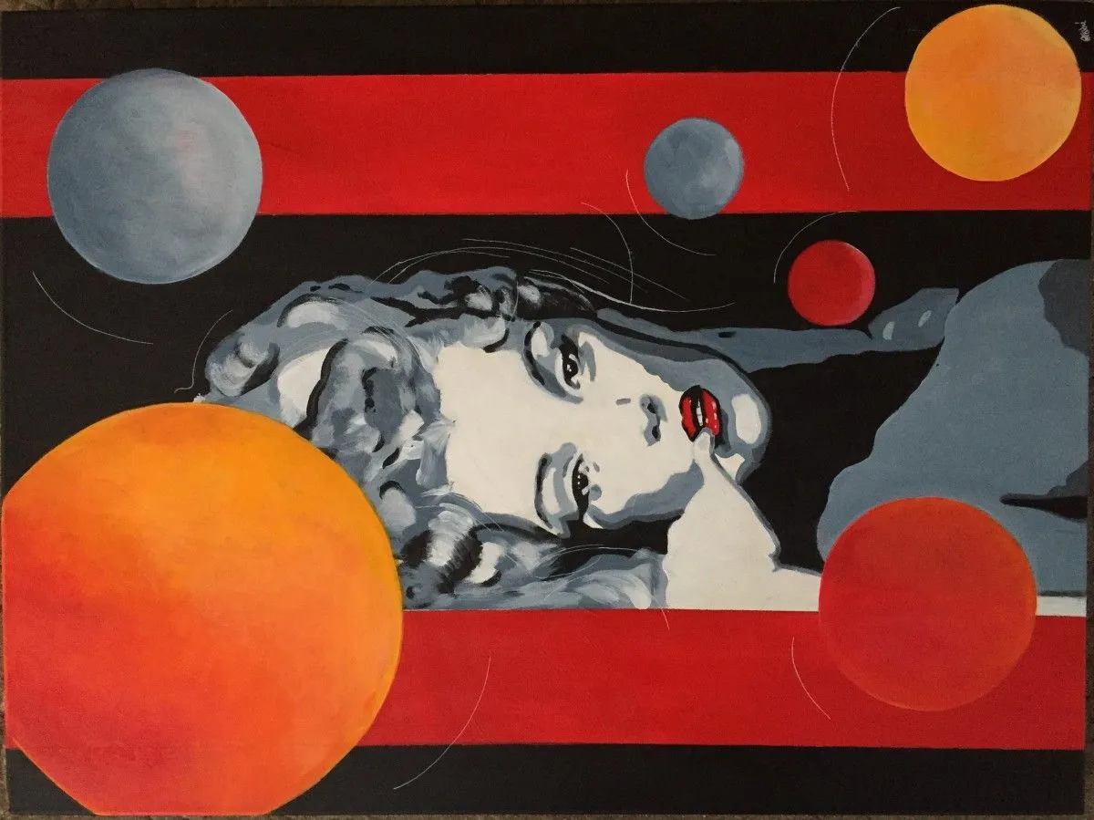 Marilynesphere, œuvre de Christel Fouche