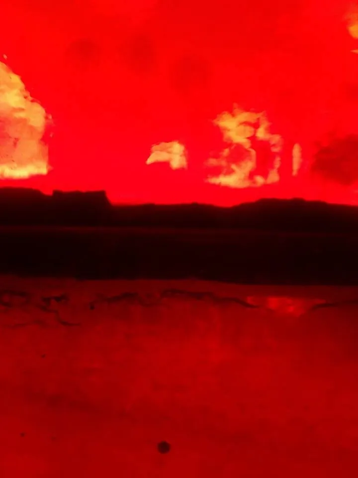 Sky of blood and light, œuvre de jean marc zunino
