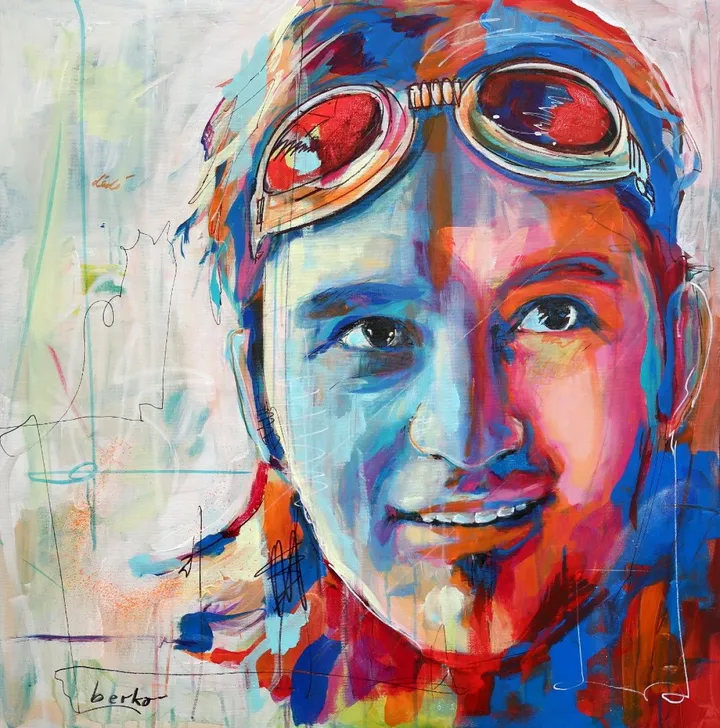 Dédé Fortin, artwork by Berko .