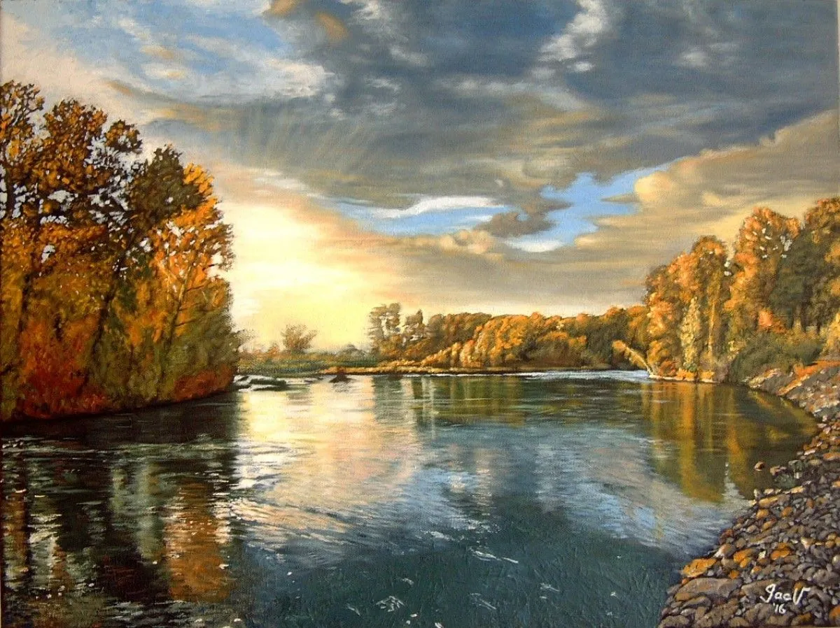 Sunset Colors, artwork by Jac Visser