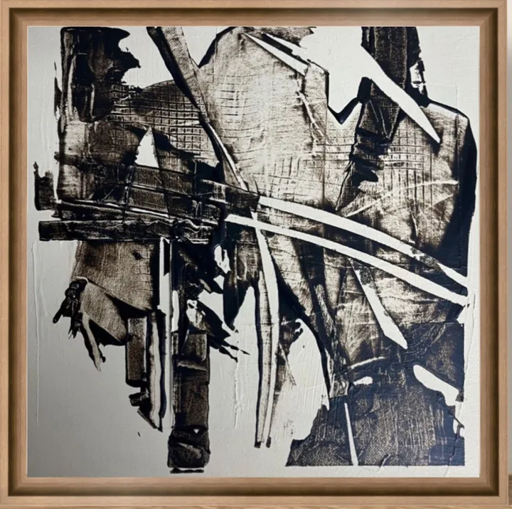 Empreintes 2A.1959, artwork by Philippe LE TORRIELLEC