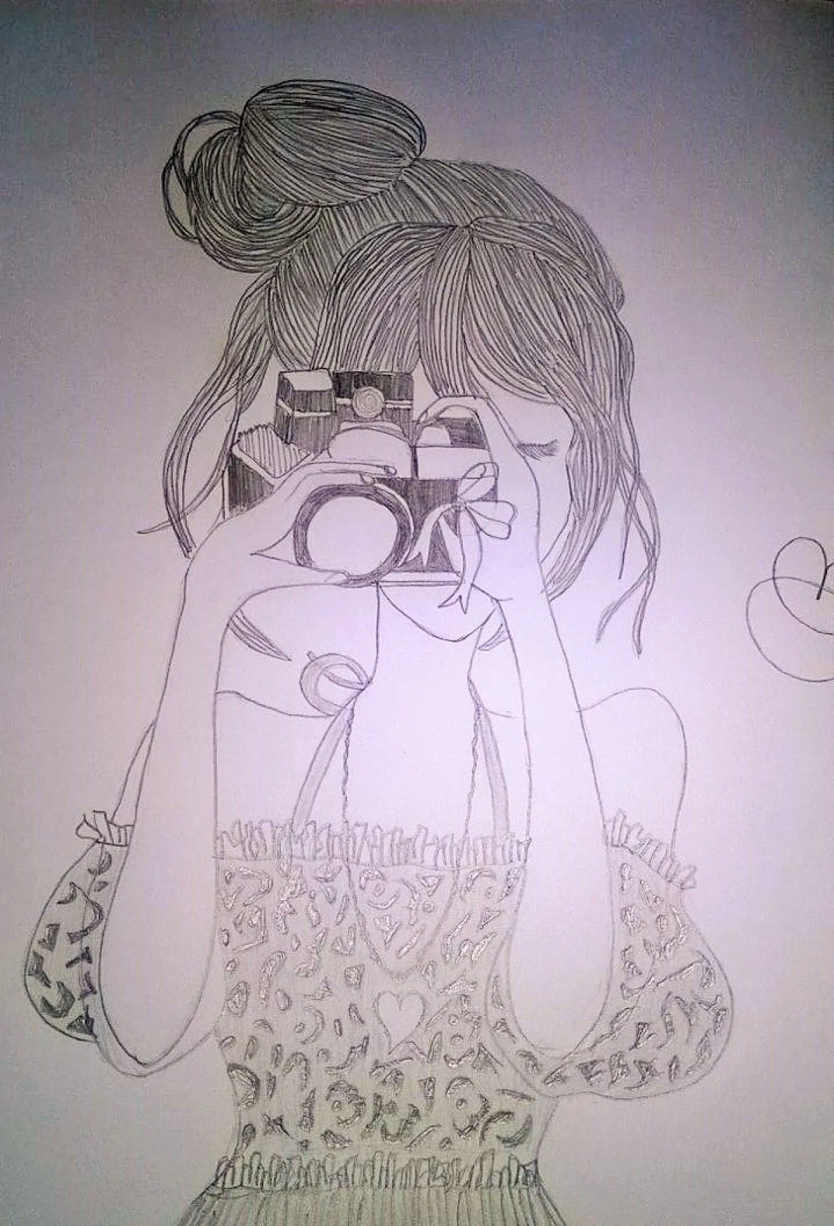 Photographer, artwork by Beenish Tariq