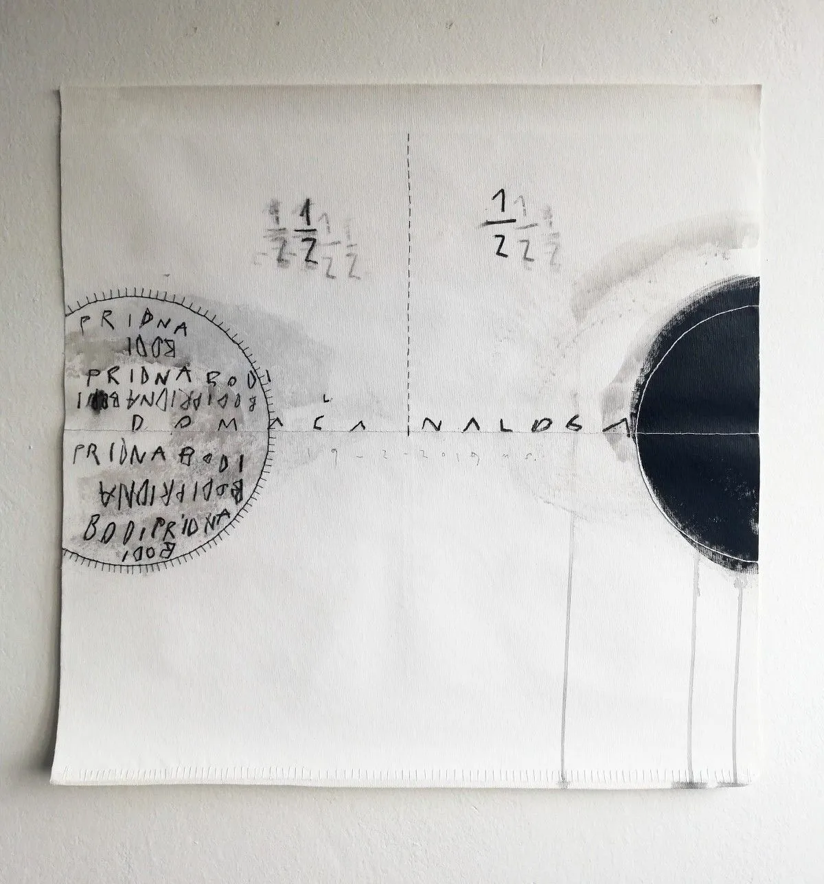 * Homework *, artwork by Mojca Senegacnik