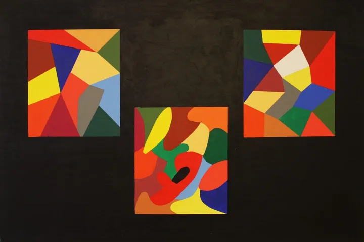 TRIPTICO, artwork by JOSE MARIA PALACIN CALVO