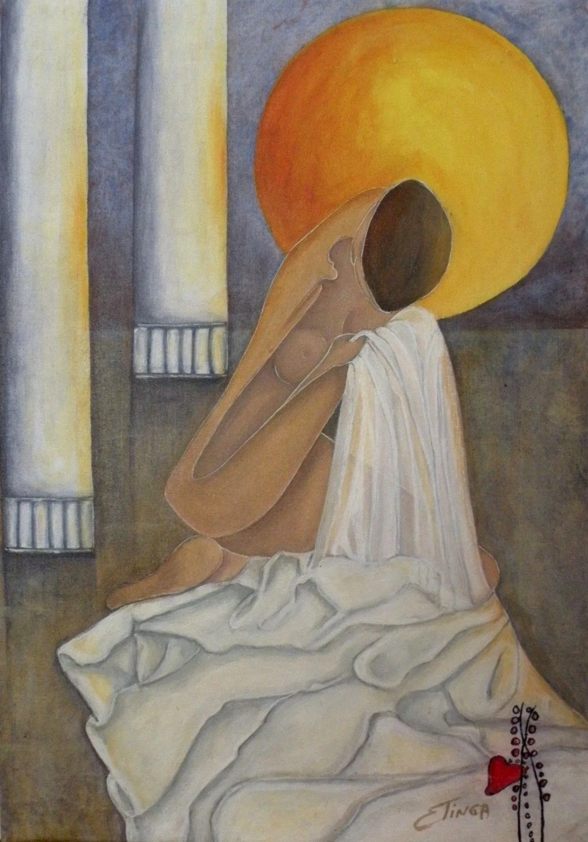 Bathing Woman, œuvre de Elena Tinga
