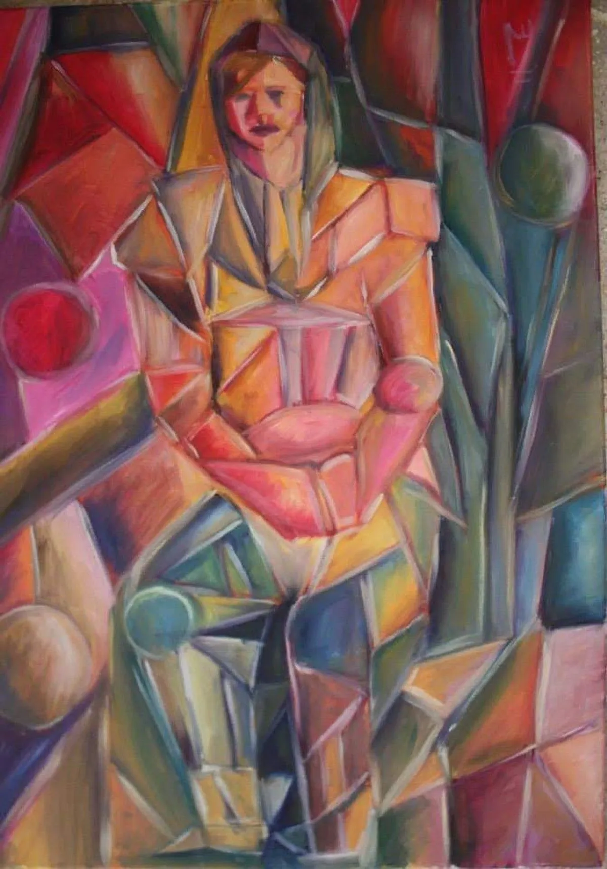 model, œuvre de mohammed ghafuri