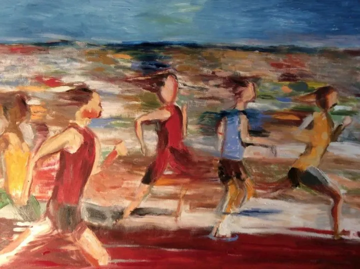 les Runners, œuvre de Pierre Bibeau