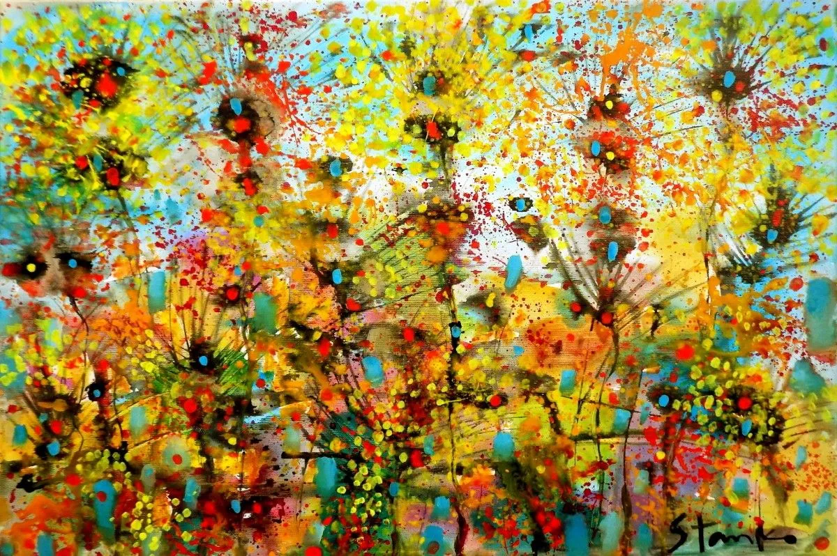 Abstract landscape-XL, artwork by Stanislav Bojankov