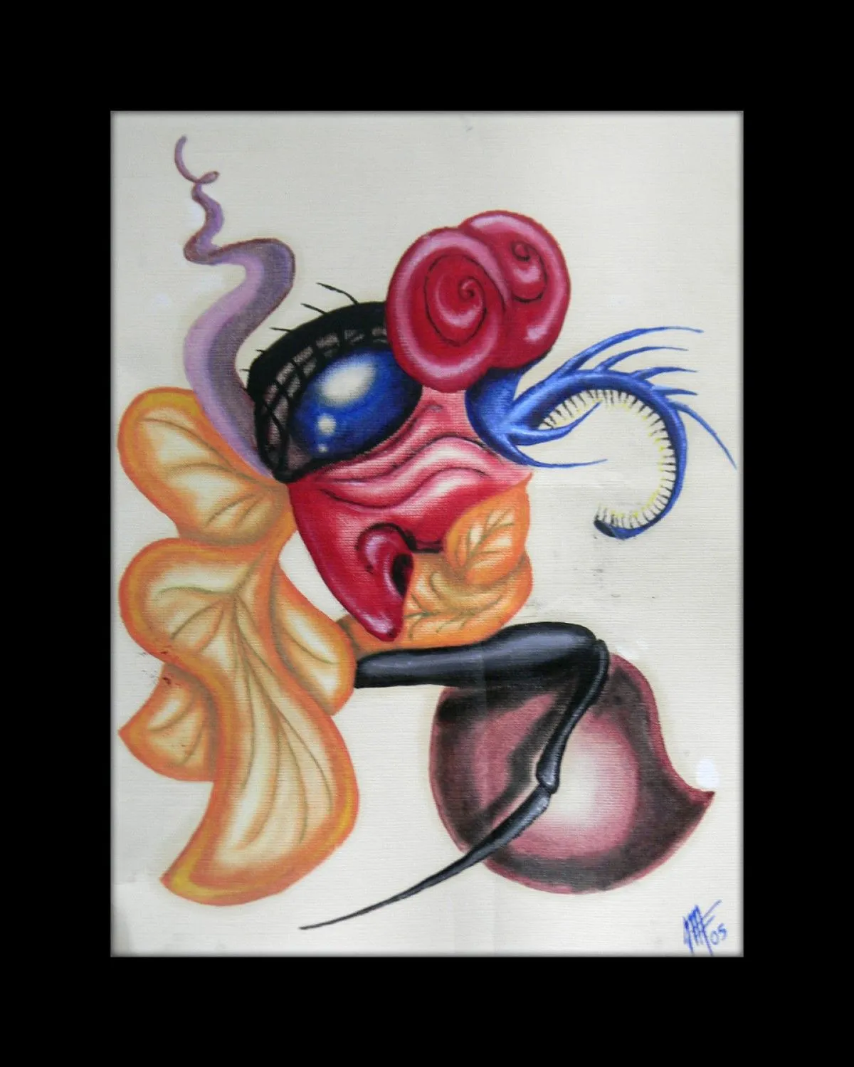Sentidos, œuvre de Marco Yah