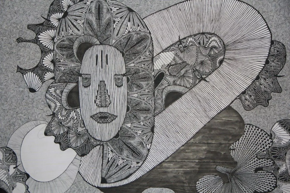 Chaos, artwork by Frances Obiageli