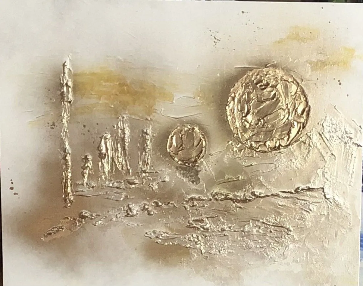 En transit sur l’étoile Alpha Ceti, artwork by sylviane marie nardini