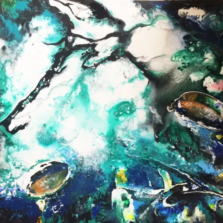 dance of reflection, artwork by Shilpa Vish