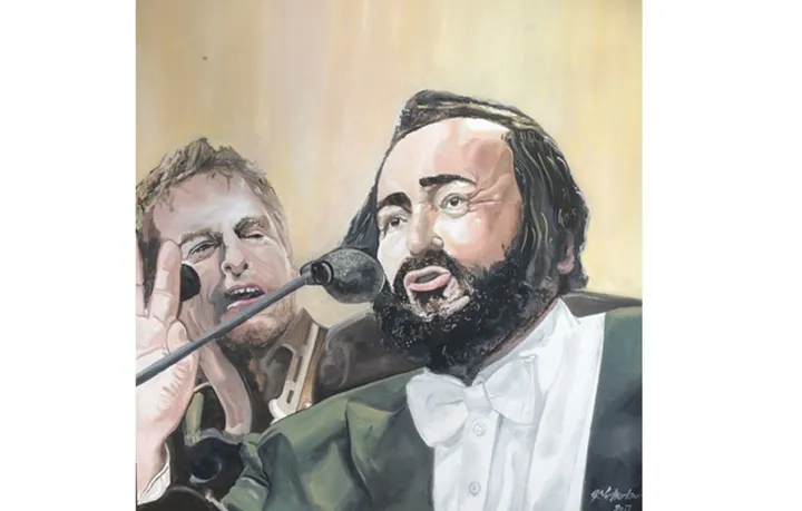 o sole mio, œuvre de Grant Netherlands
