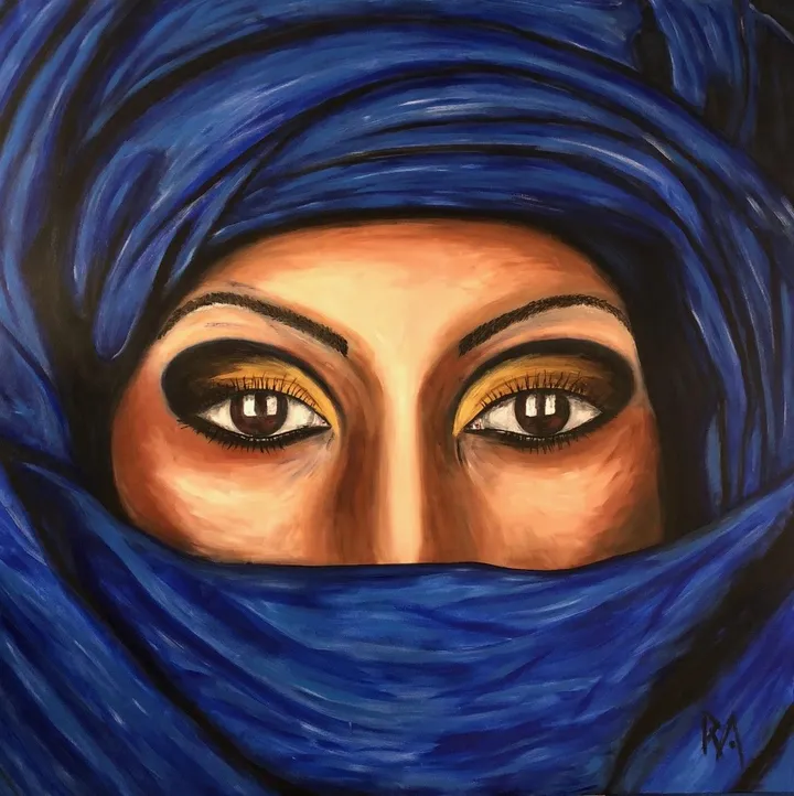 Comme une inconnue, artwork by Robert Désaulniers