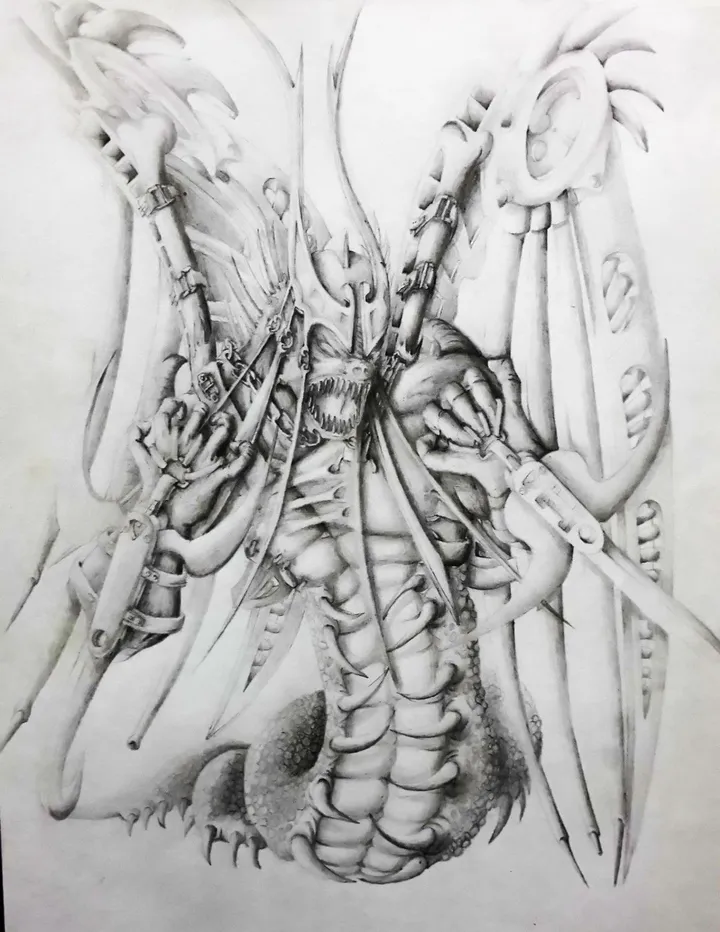 Demon-impotence, œuvre de Trion Hexcyntra