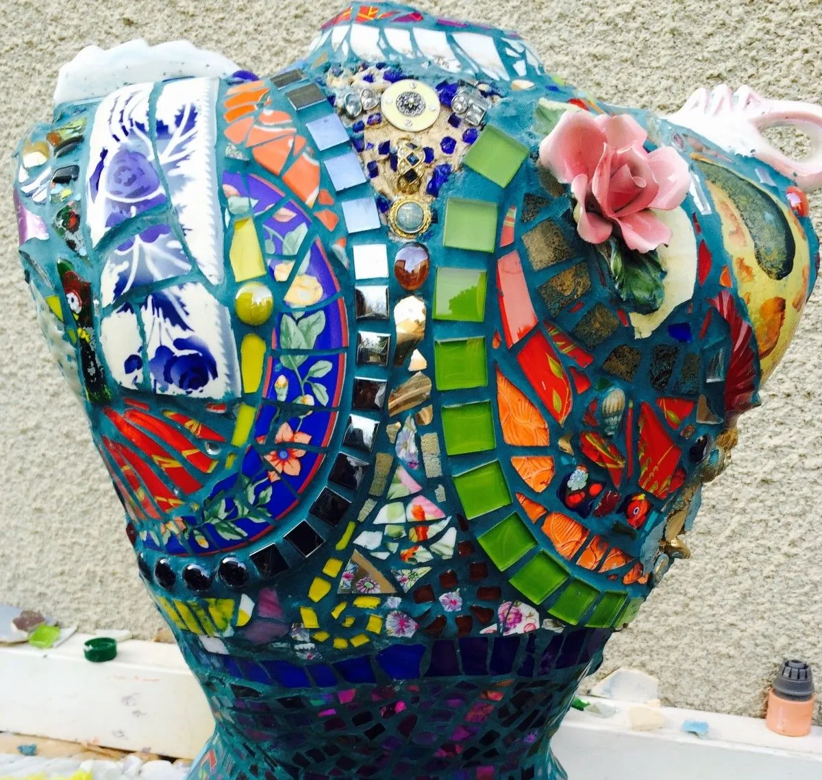 Olé Toro, artwork by Récup' Art Déco33
