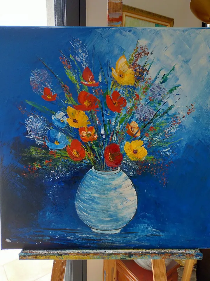 1 Bouquet, artwork by annick Ayoul