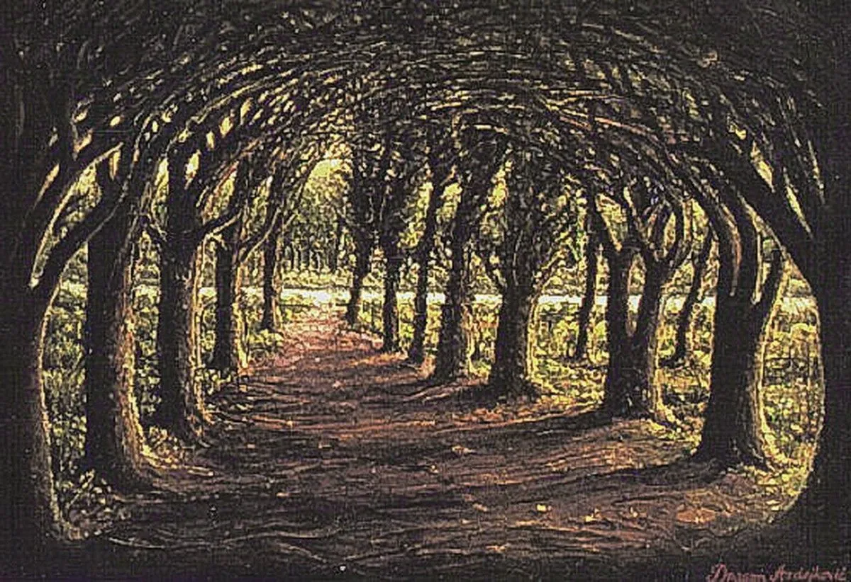 "Alley no 1", œuvre de Dragan Azdejkovic