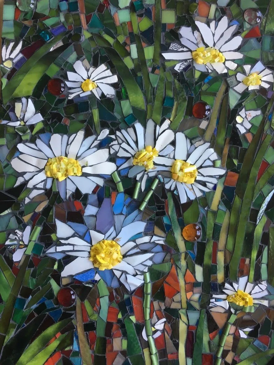 Marguerites, œuvre de Marilie Laferte