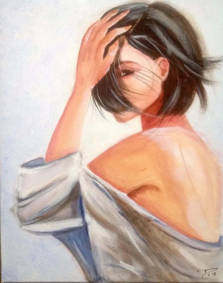 Jeu de regard, artwork by Françoise AUGUSTINE