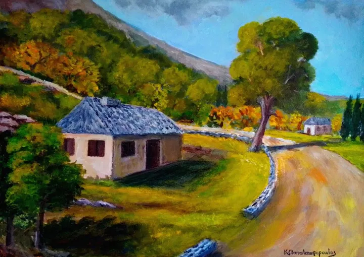 SUNNY AUTUMN, œuvre de Konstantinos Charalampopoulos