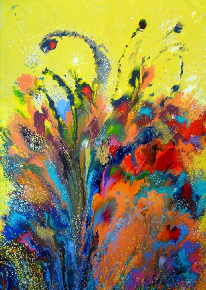Flowers, œuvre de IRINI KARPIKIOTI